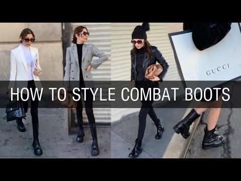 HOW TO STYLE COMBAT BOOTS FALL WINTER 2020 🍁 22 Outfit ideas