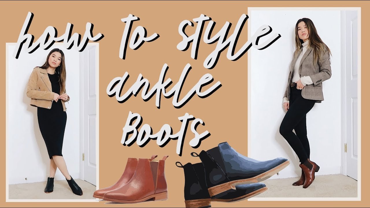 HOW TO STYLE ANKLE BOOTS FOR FALL // by Chloe Wen