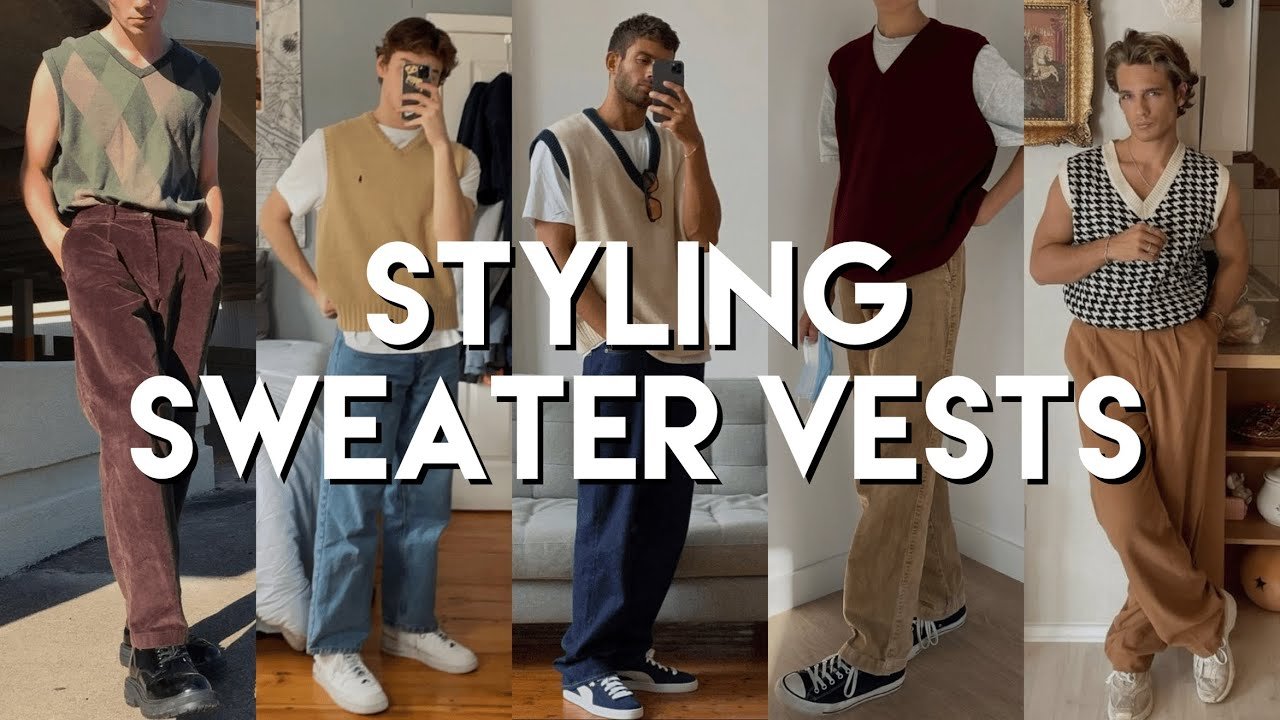 Men’s Sweater Vests | Spring Outfit Ideas | Men's Spring Fashion Style Trends Blog Streetwear 2023