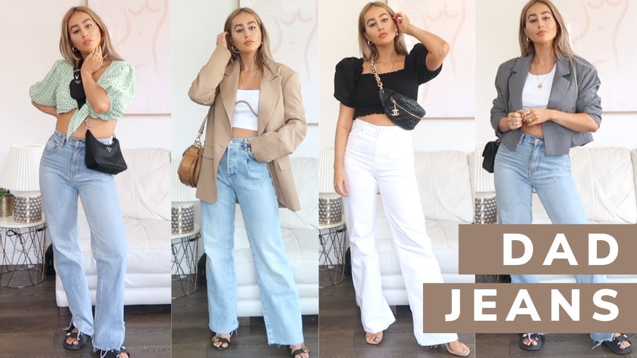 HOW TO STYLE DAD JEANS!