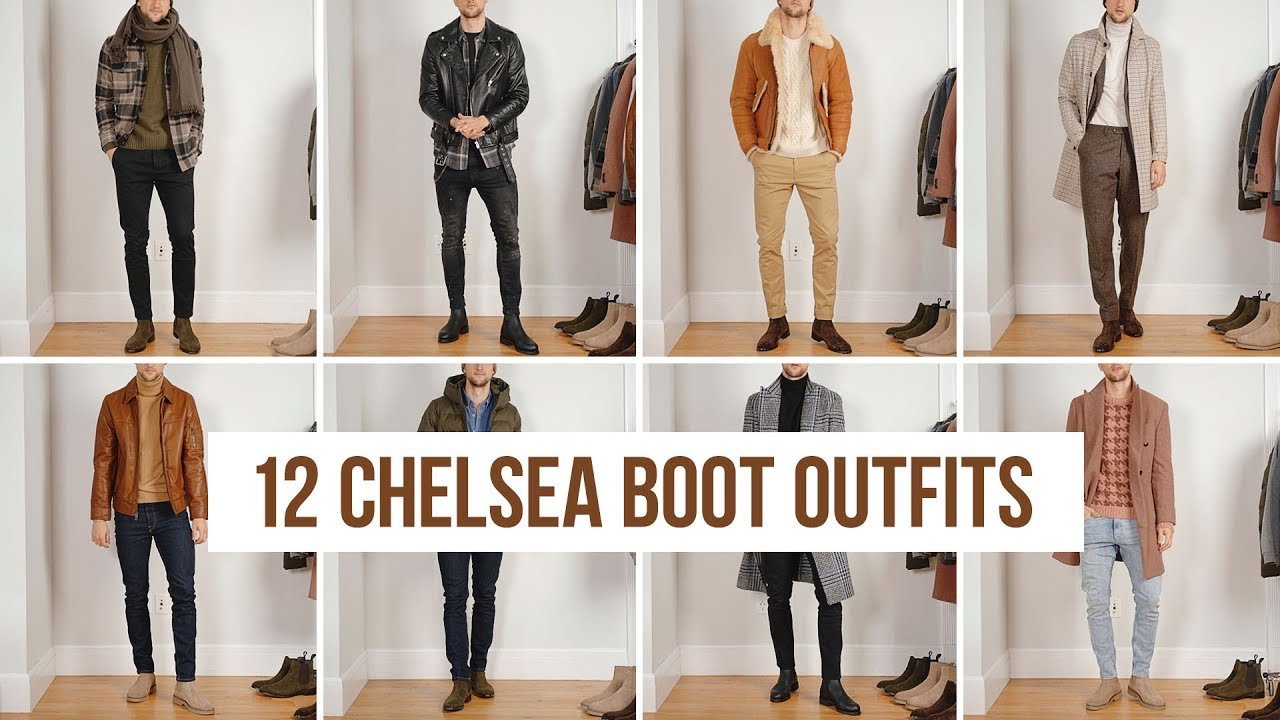 12 Ways to Style Chelsea Boots (Fall/Winter) | Outfit Ideas | Men's Fashion