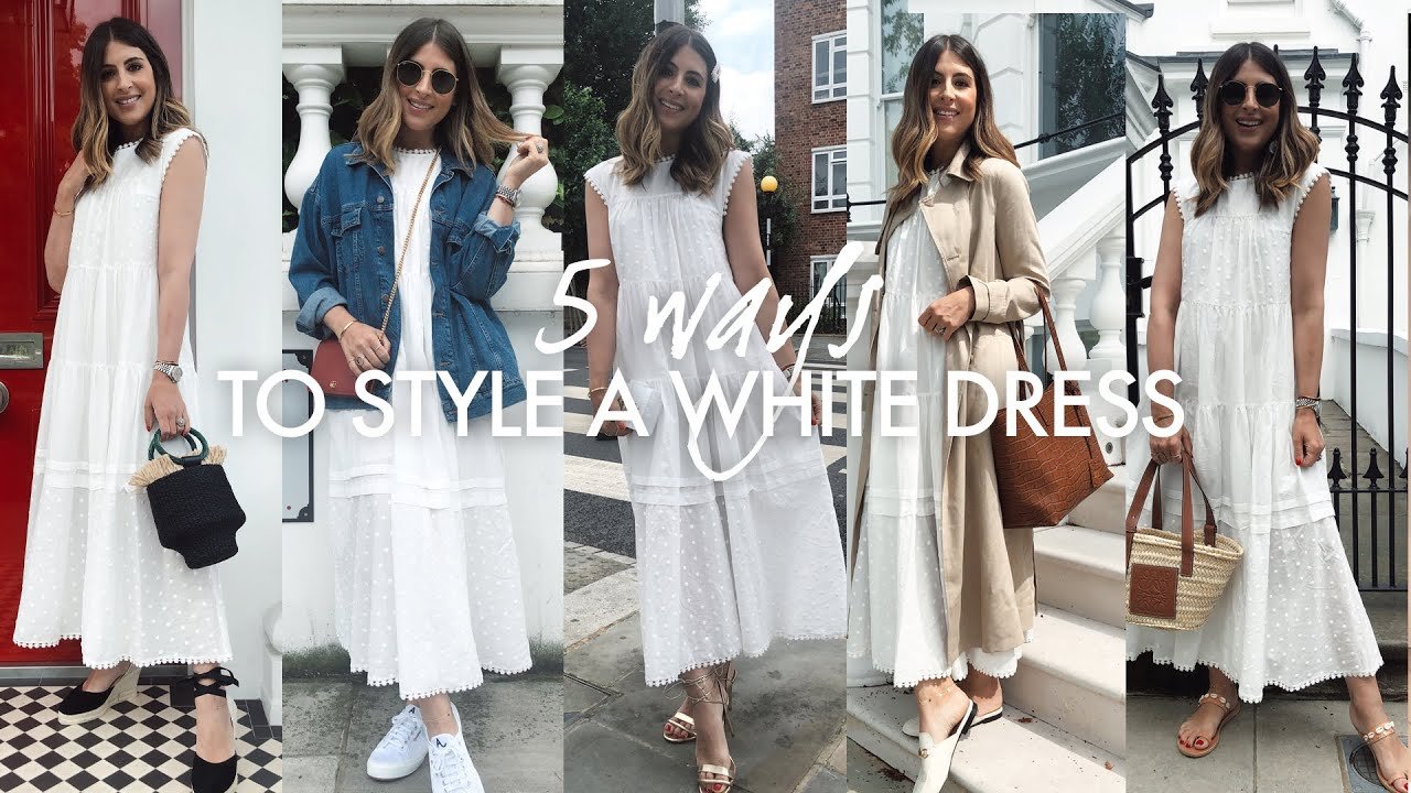5 WAYS TO STYLE A WHITE DRESS | WE ARE TWINSET