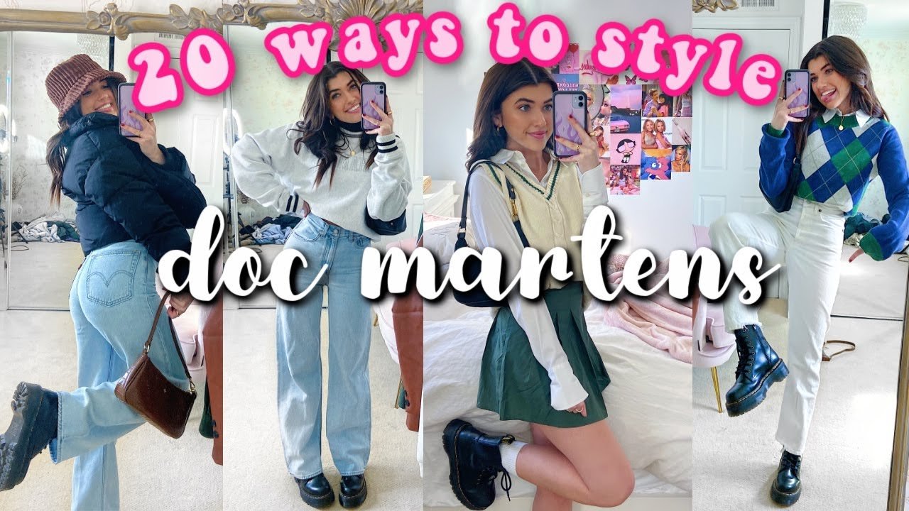 20 ways to style doc martens - 20 outfit ideas