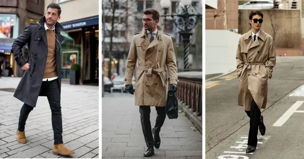 How to style a trench coat for men