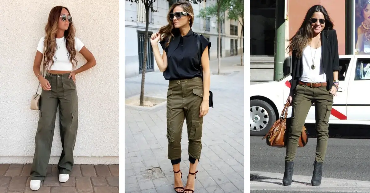How to style green cargo pants for women