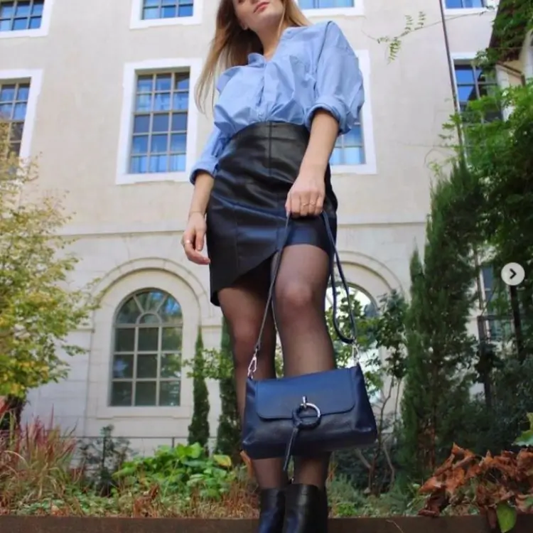 how to style leather shorts formal
