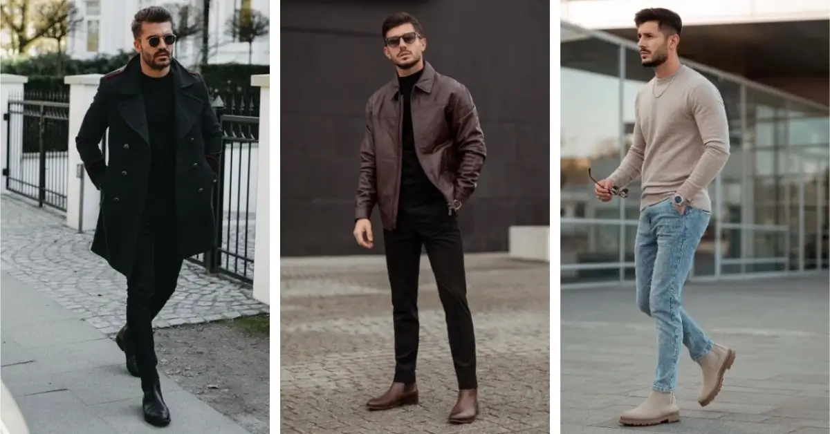 How To Style Chelsea Boots For Men: 13 Trendy Outfits 2024