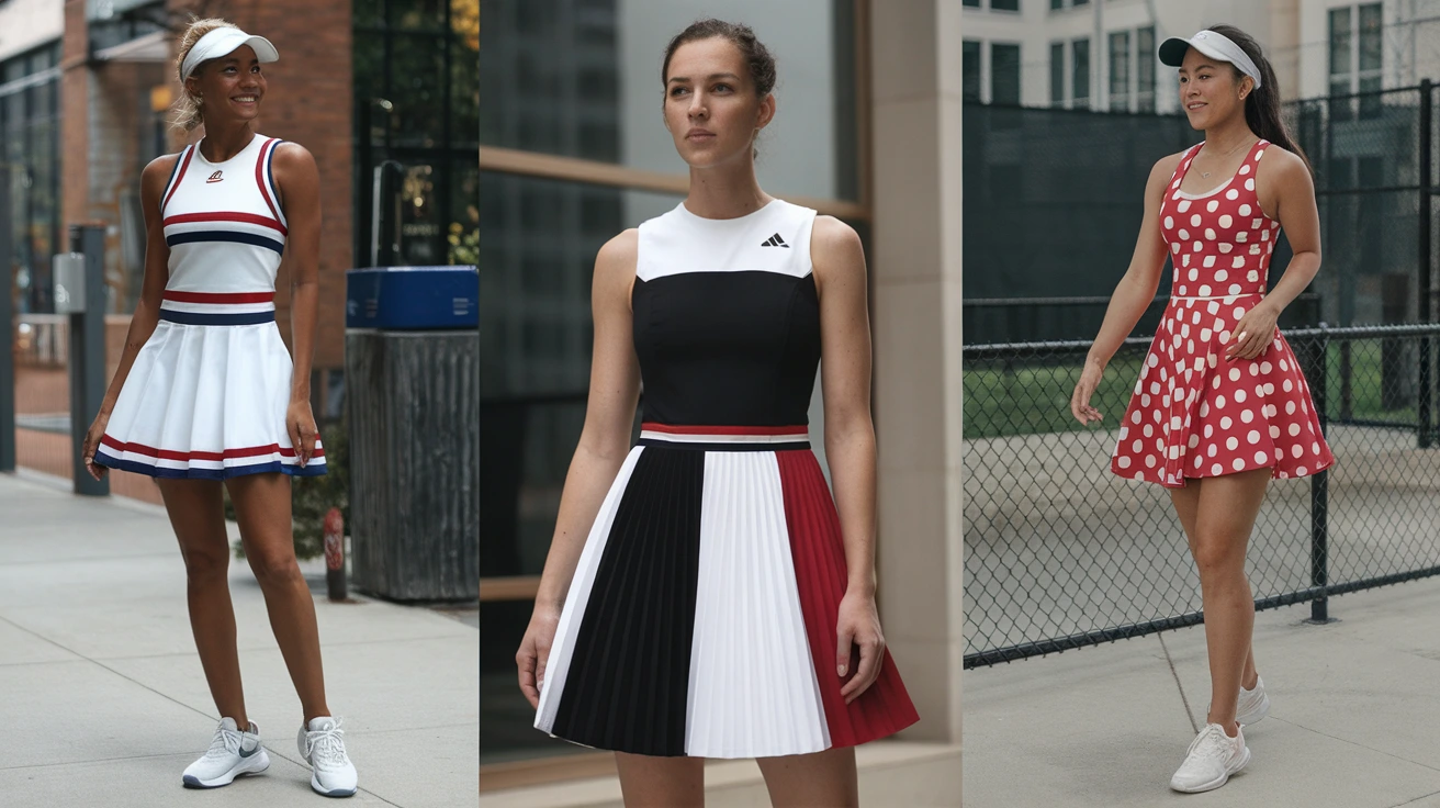 how to style a tennis dress