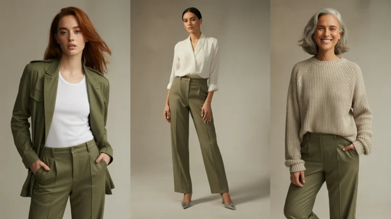 military pants outfit women