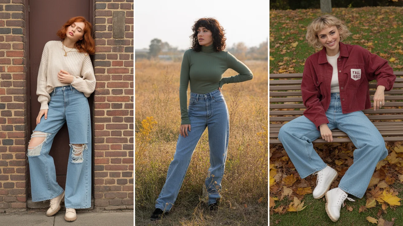 Baggy Jeans Outfits for Fall