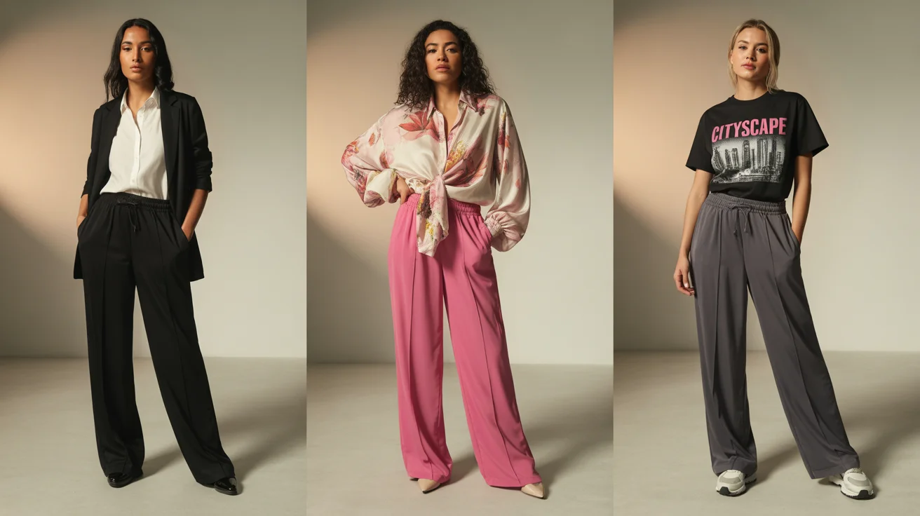 Shirt and Track Pants Outfit