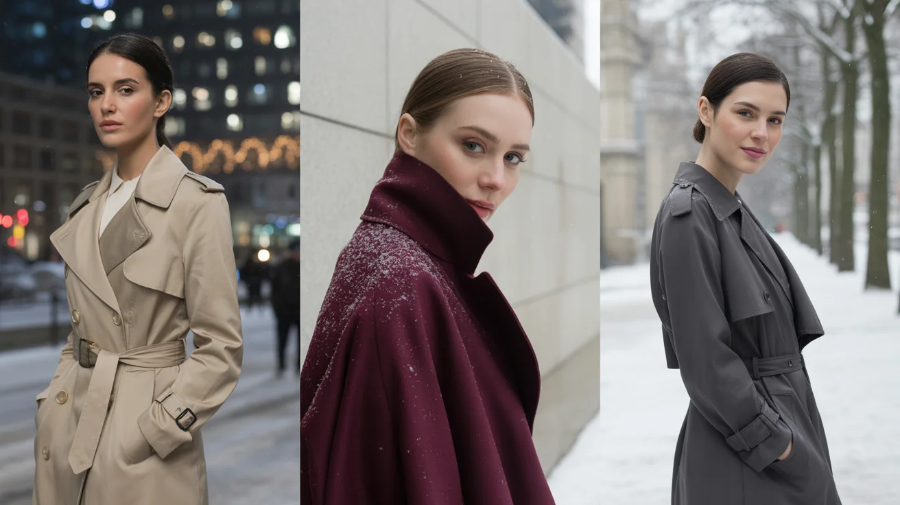 Winter Trench Coat Outfit