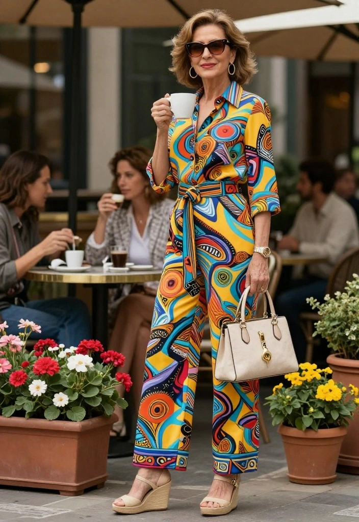 10 Spring Outfits for Women Over 50 That Will Instantly Upgrade Your Style! - 2. Chic Jumpsuits 1