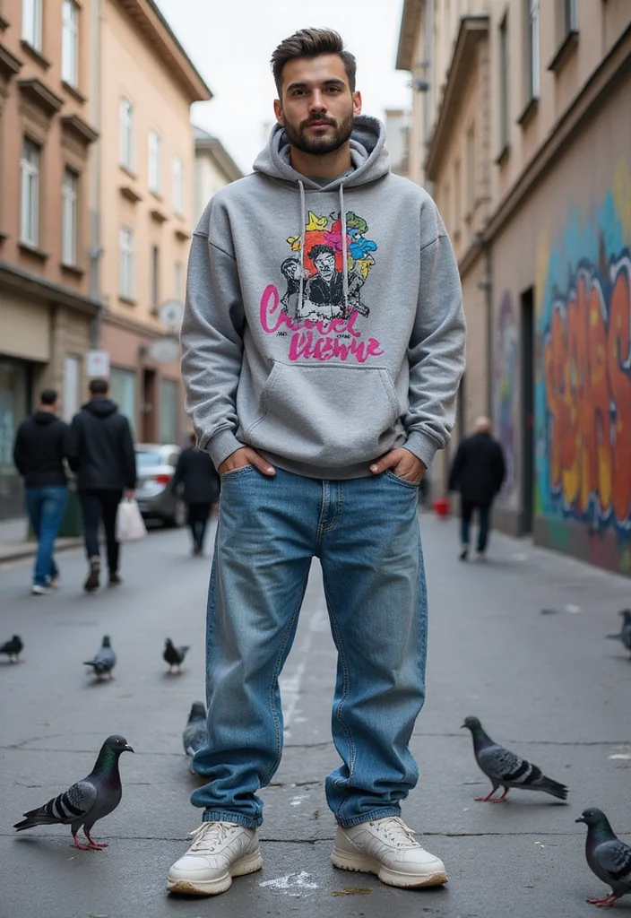 7 Oversized Baggy Jeans Outfits That Will Transform Your Style Game! - 2. Cool Street Style 1