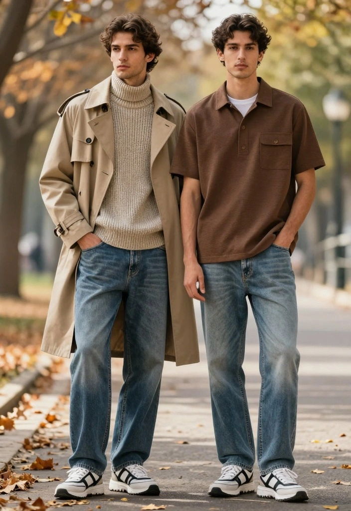 8 Trendy Baggy Jeans Men Street Styles That Will Make You Stand Out Instantly - 6. Seasonal Styles