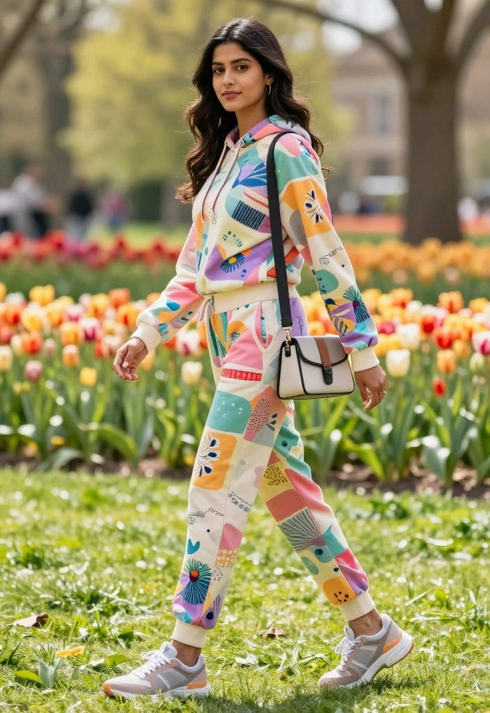 10 Gorgeous Spring Mom Outfits Everyone Will Obsess Over This Year - 3. Casual Jogger Set 1