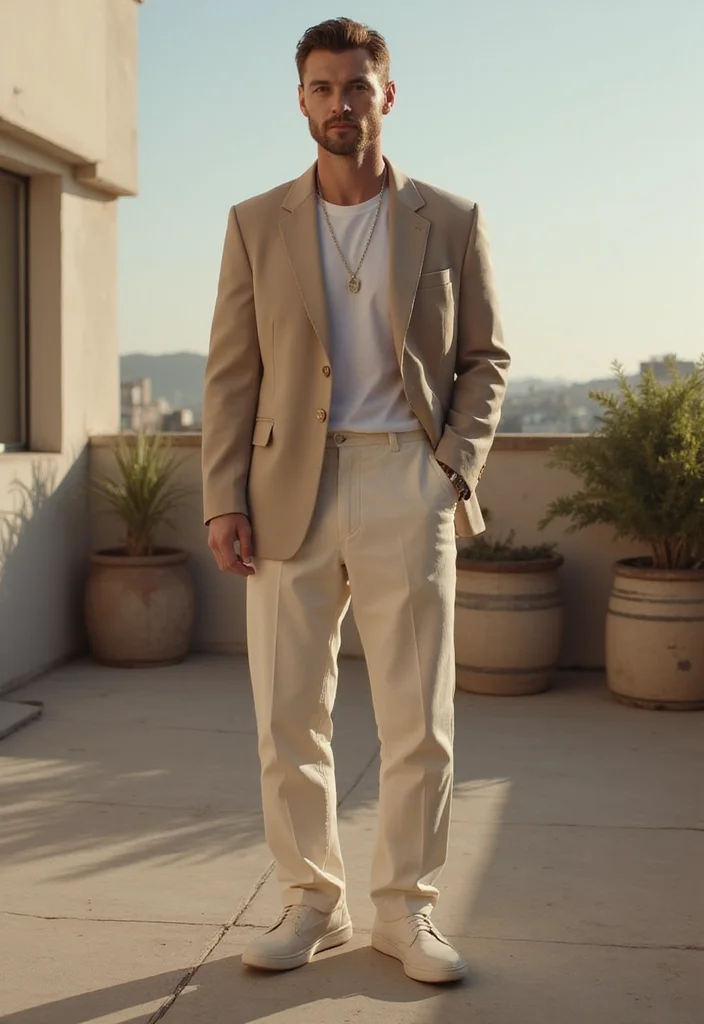 7 Inspiring Summer Outfits Men Streetwear Styles Every Modern Man Can Pull Off - 6. Casual Suiting for Summer Parties 1