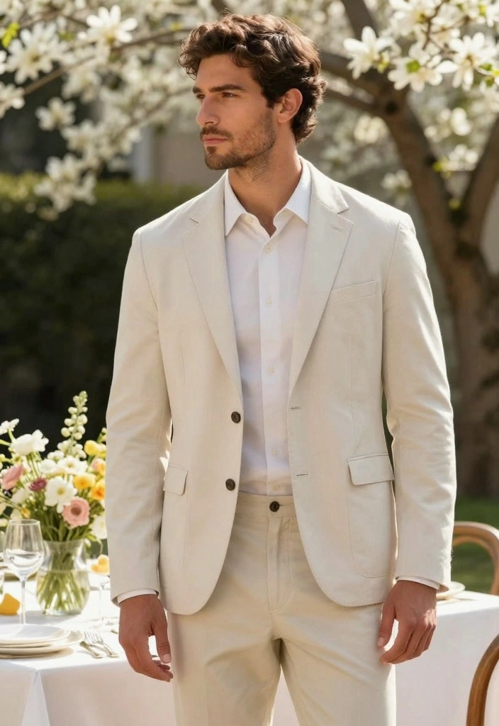 7 Spring Outfits for Men That Will Change Your Style Game Forever! - 5. The Casual Suit 1