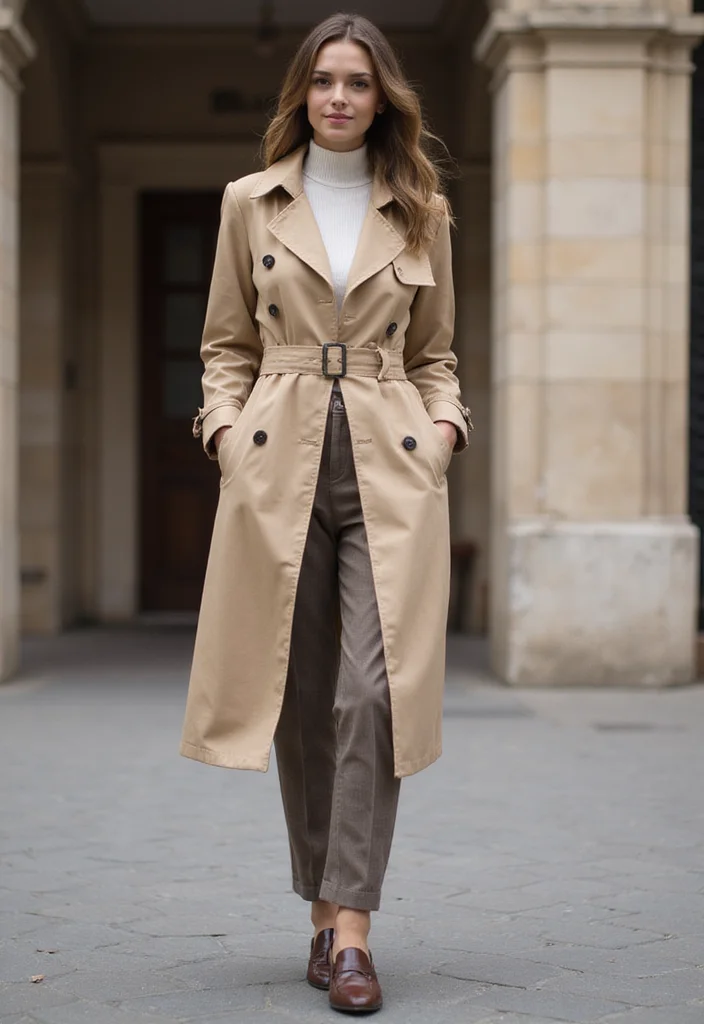 7 Stunning Ways to Wear Ageless Style That Nobody's Talking About - 3. Timeless Trench Coats 1