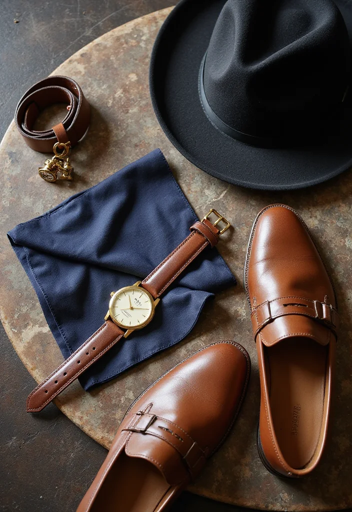 8 Trendy Men's Old Money Fashion Looks That Will Make You Stand Out Instantly - 6. Statement Accessories 1