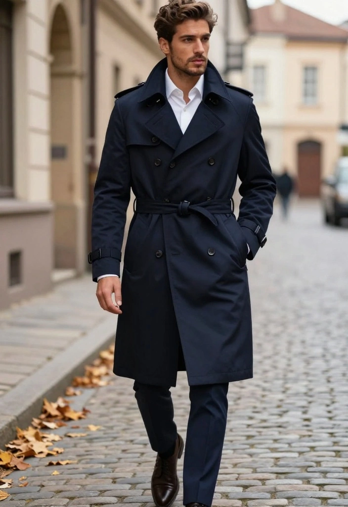 8 Trendy Men's Old Money Fashion Looks That Will Make You Stand Out Instantly - 7. Tailored Outerwear 1