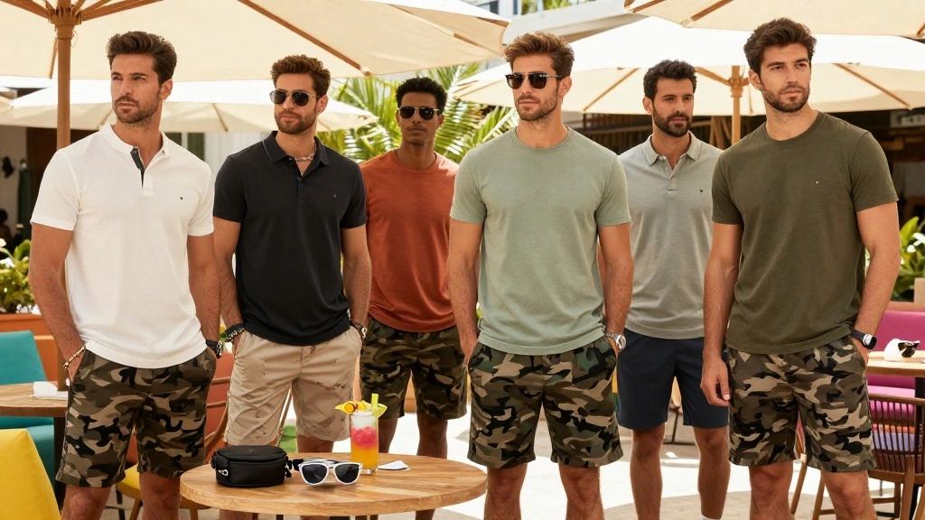 The Ultimate Collection of 10 Camo Shorts Men Outfit Trends That Are Taking Over!