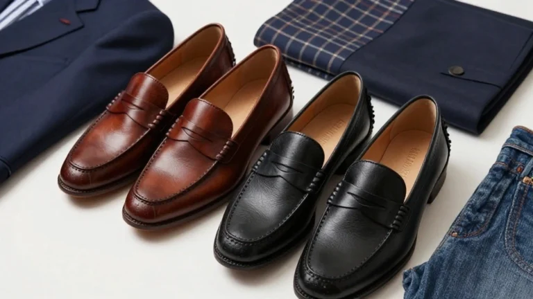 10 Stylish Men Leather Loafers Outfit Ideas That Will Elevate Your Look!