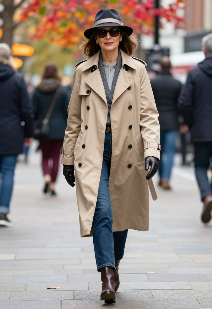 15 Stylish Casual Work Outfits for Women Over 50 That Will Make You Shine! - 15. Seasonal Layers 1