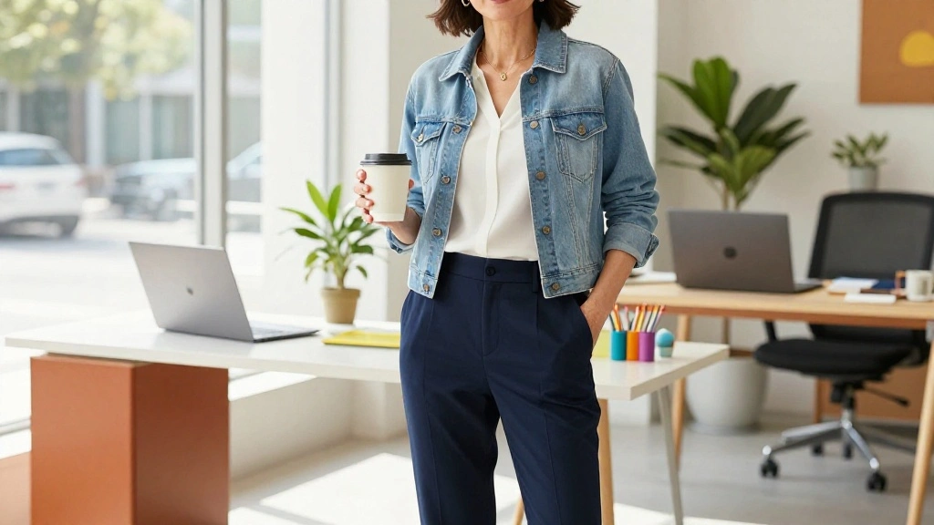 15 Stylish Casual Work Outfits for Women Over 50 That Will Make You Shine!
