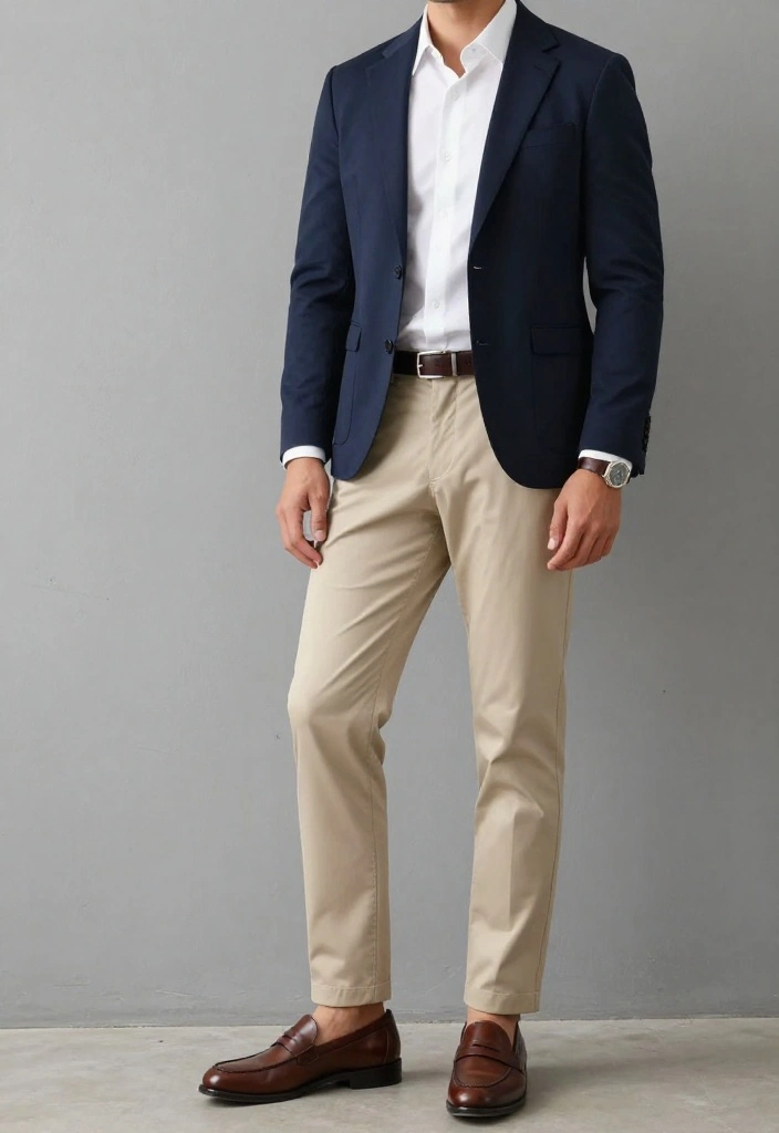 8 Stylish Outfit Ideas with Loafers for Men That Will Elevate Your Look Instantly! - 1. Smart Casual Vibes 1