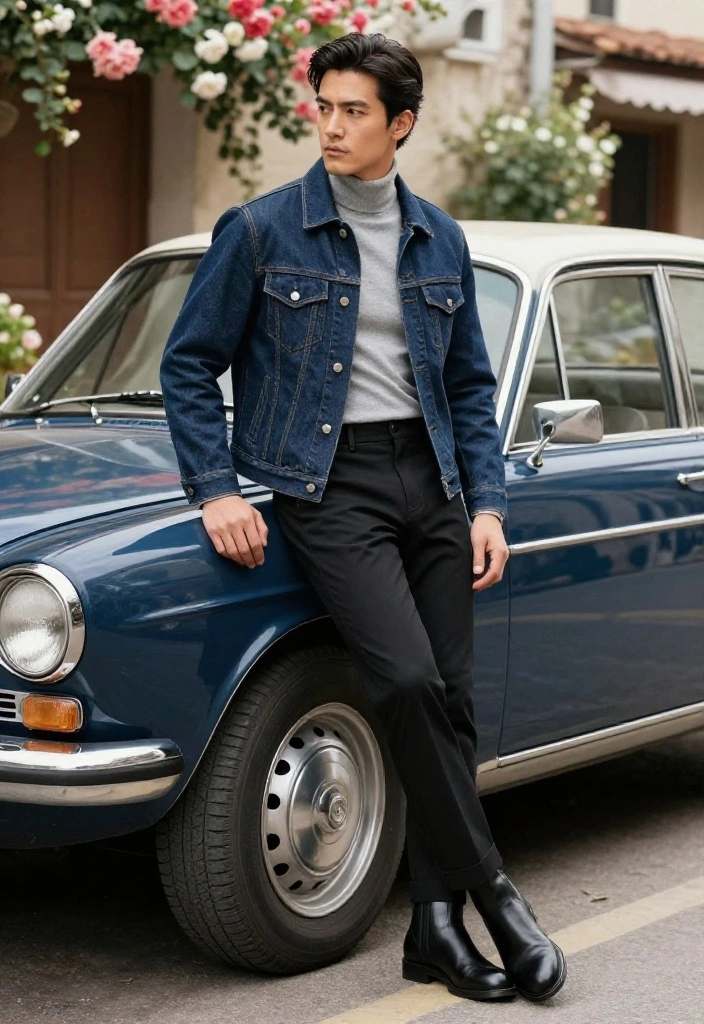 12 Classy Outfits for Men That Will Turn Heads Everywhere You Go! - 3. The Dapper Denim Look 1