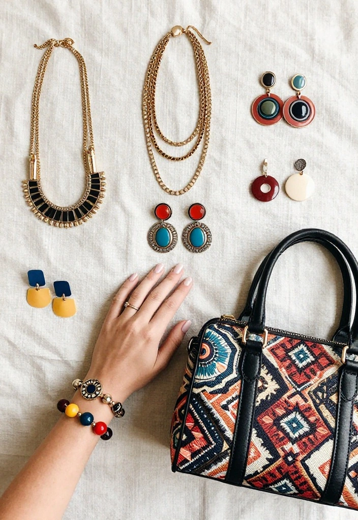 8 Fashion Over 50 Outfit Ideas for Petite Women That Actually Flatter - 7. Statement Accessories to Elevate Any Outfit 1