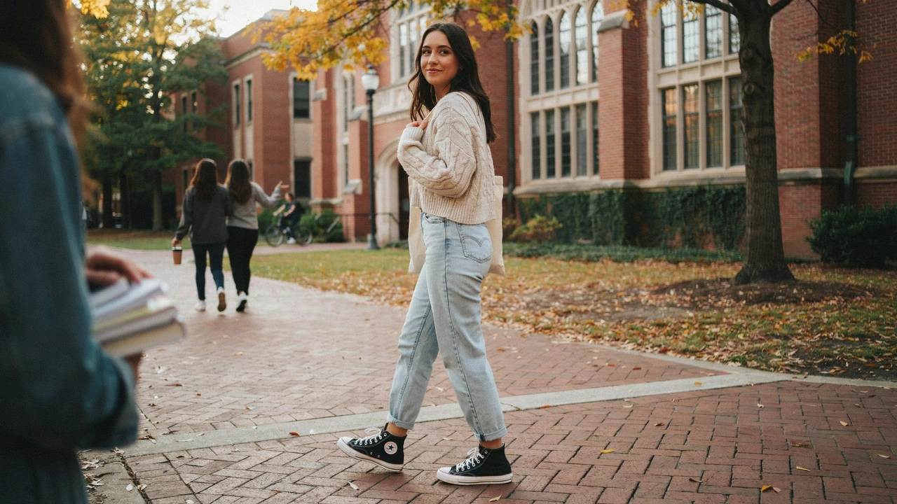 Converse Outfits for College Students