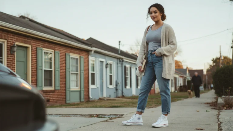 Converse Outfits for Plus Size Women
