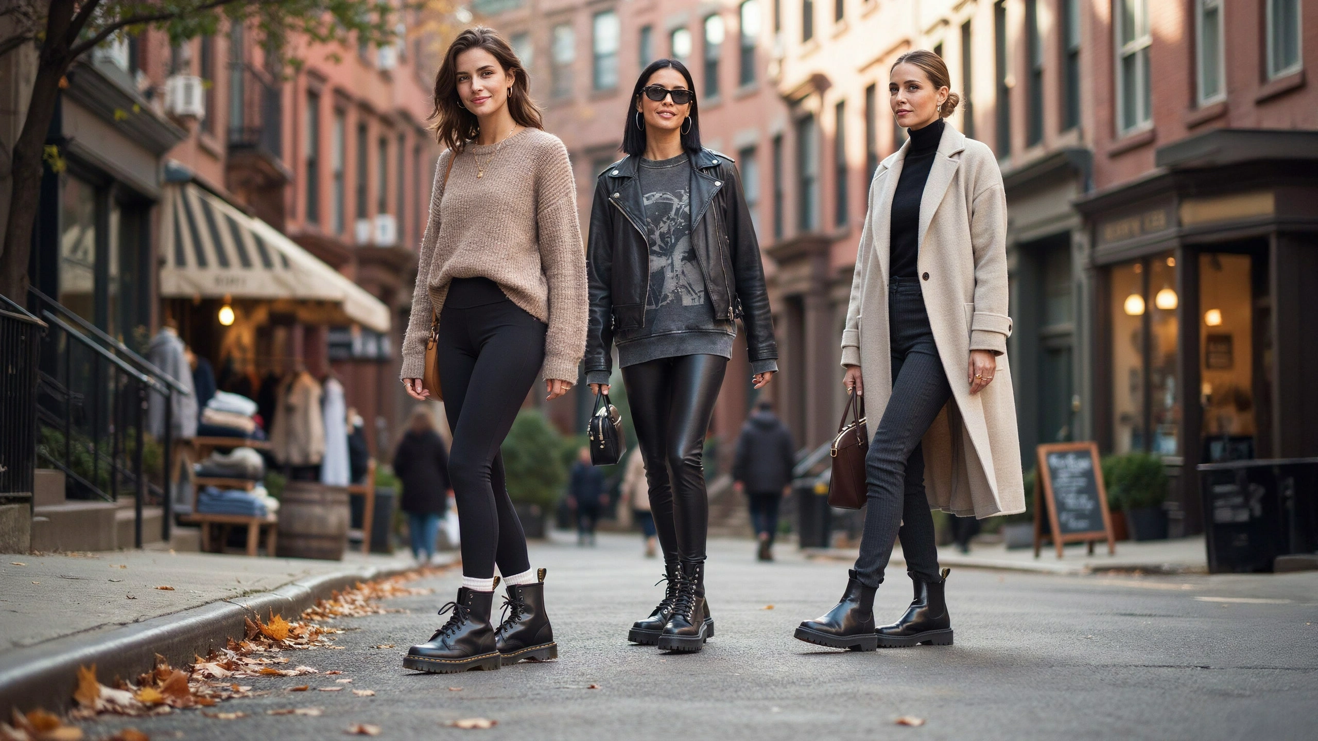 Doc Martens Outfits With Leggings